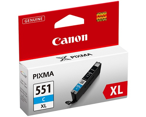 Canon (E) CLI-551XLC Cyaan 11,0ml (Origineel)