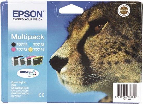Epson T0715 Multipack 23,9ml (Origineel)