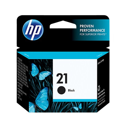 HP No. 21 Zwart 5ml (Origineel)
