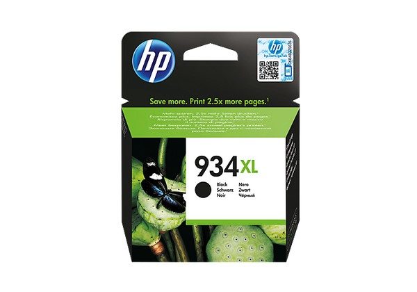 HP No.934XL Zwart 25,5ml (Origineel)