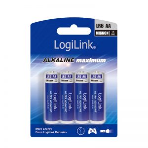 LogiLink Ultra Power batterij AA blister 4-stuks