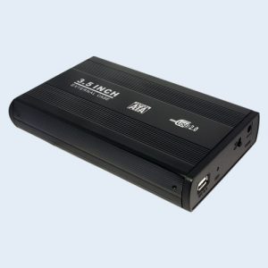 3.5" LogiLink Enclosure USB2.0 / SATA / Zwart
