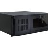 Inter-Tech 4U-4088-S Server Case 0 Watt / Zwart