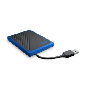 500GB WD My Passport Go SSD 2,5"/Zwart-Blauw/USB3.0