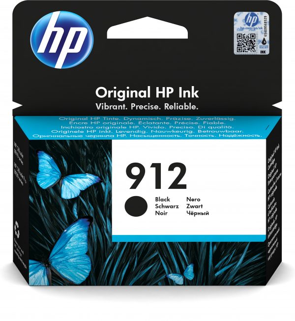 HP No.912 Zwart 8,29ml (Origineel)